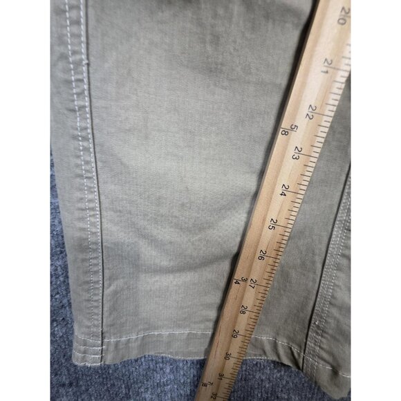 Kuhl Pants Womens 10 Beige Straight Leg Spandex Hiking Outdoor Casual Stained - Picture 6 of 9